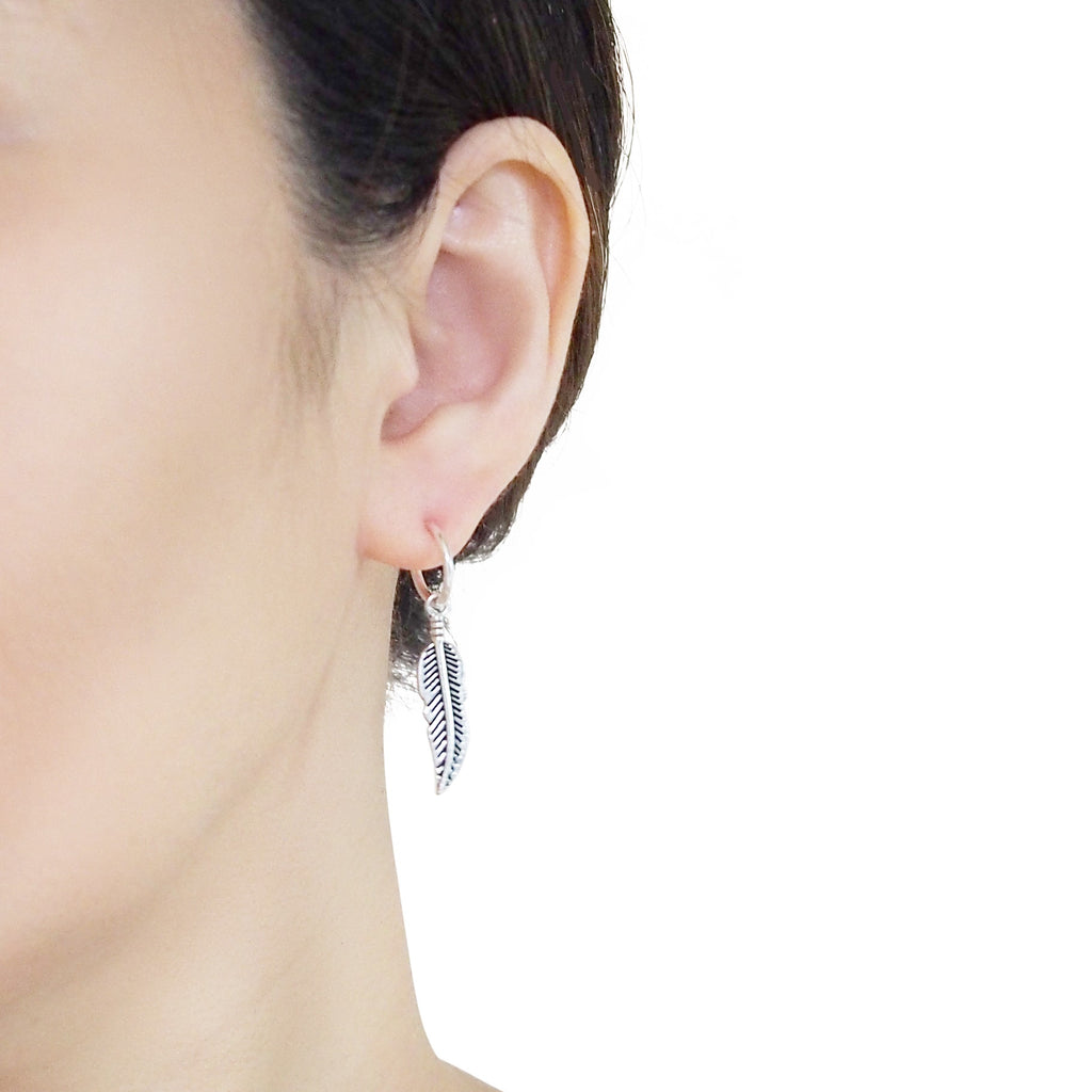 Floral Chunky Hoop | Pressed Flower Resin Earrings | Braceliss – Braceliss  LLC